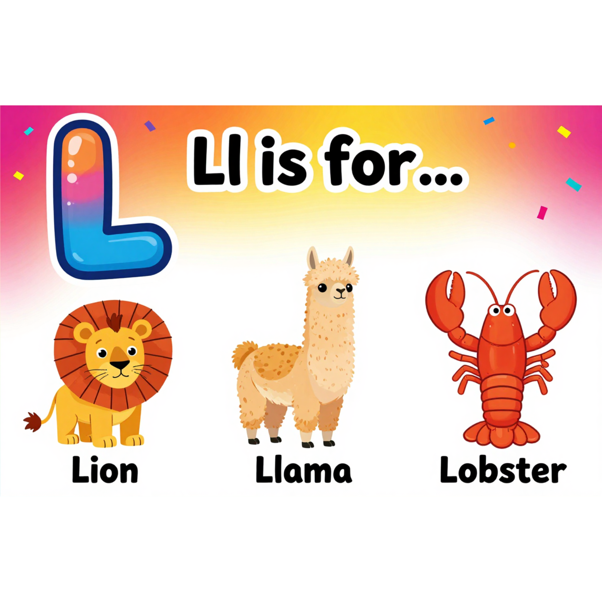 A to Z Animals  — Printable PDF (Instant Download)